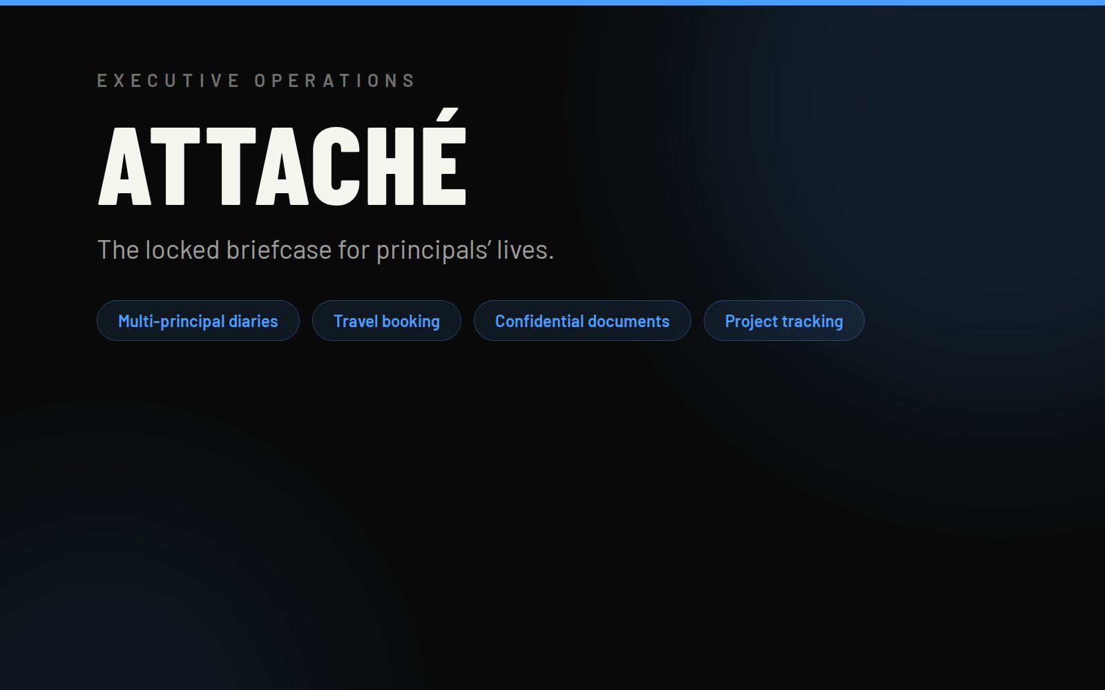 Attaché — platform overview