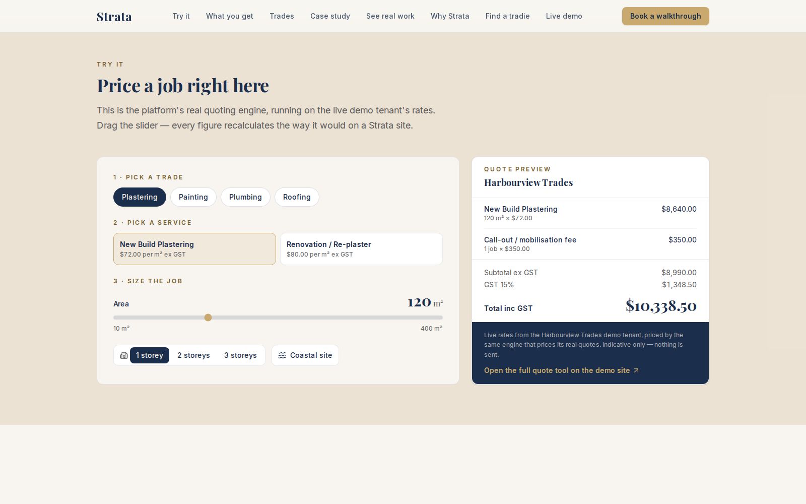 Strata — platform features